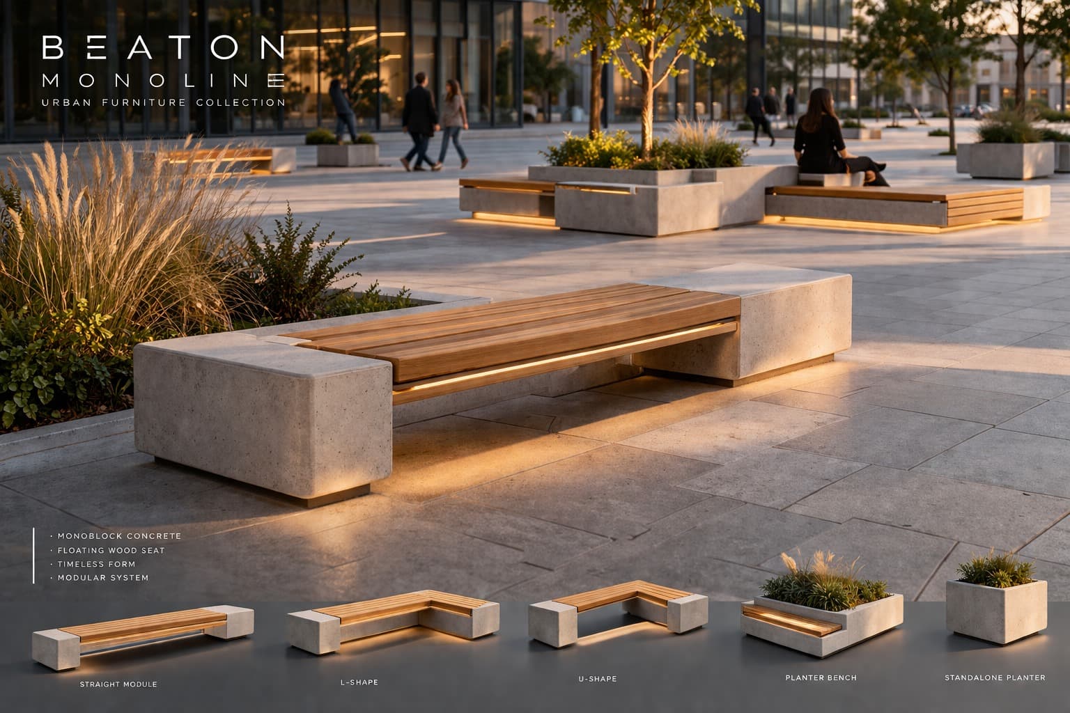 Monoline — Modular Bench System
