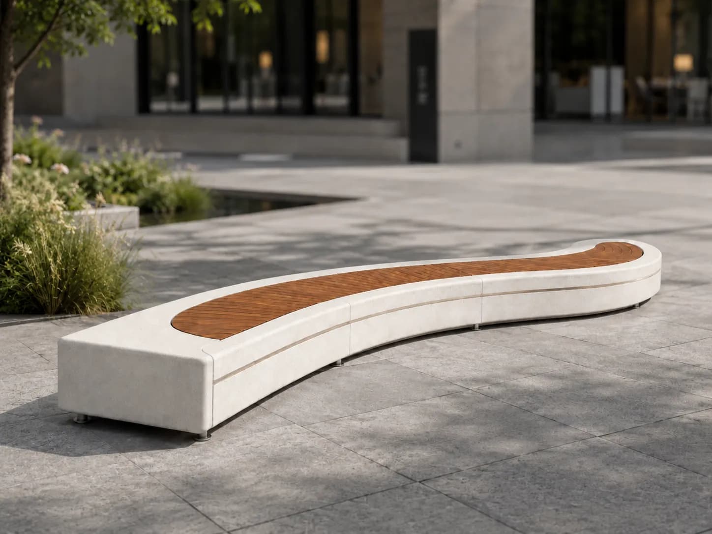 Caven Arc Bench — 1