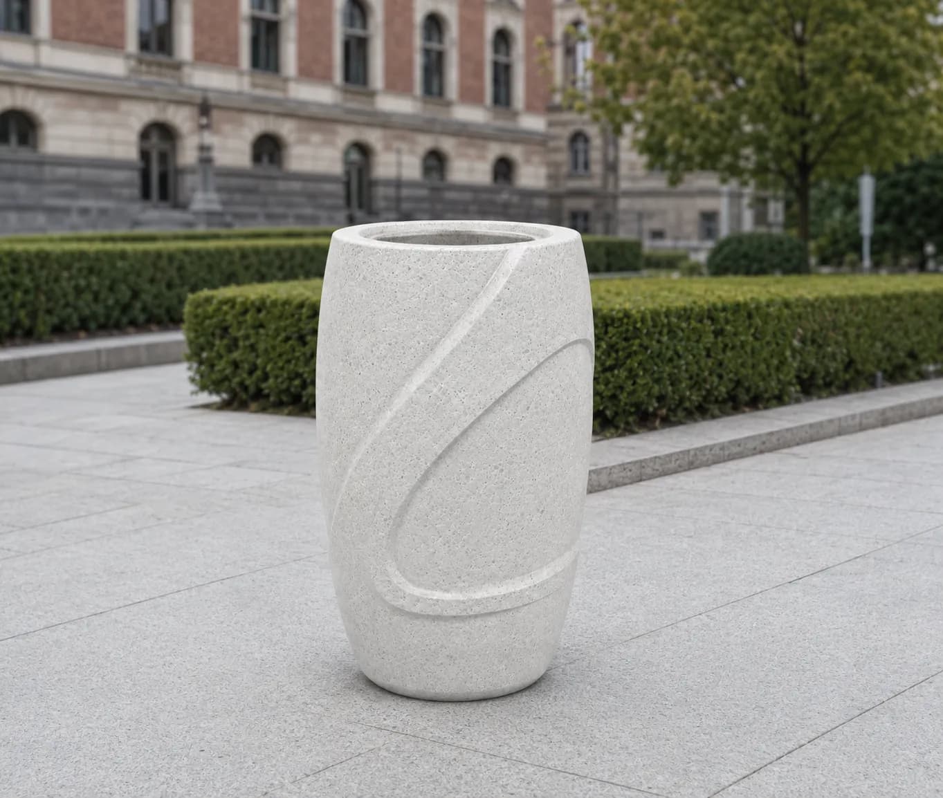Aura Tall Wave Planter — 1