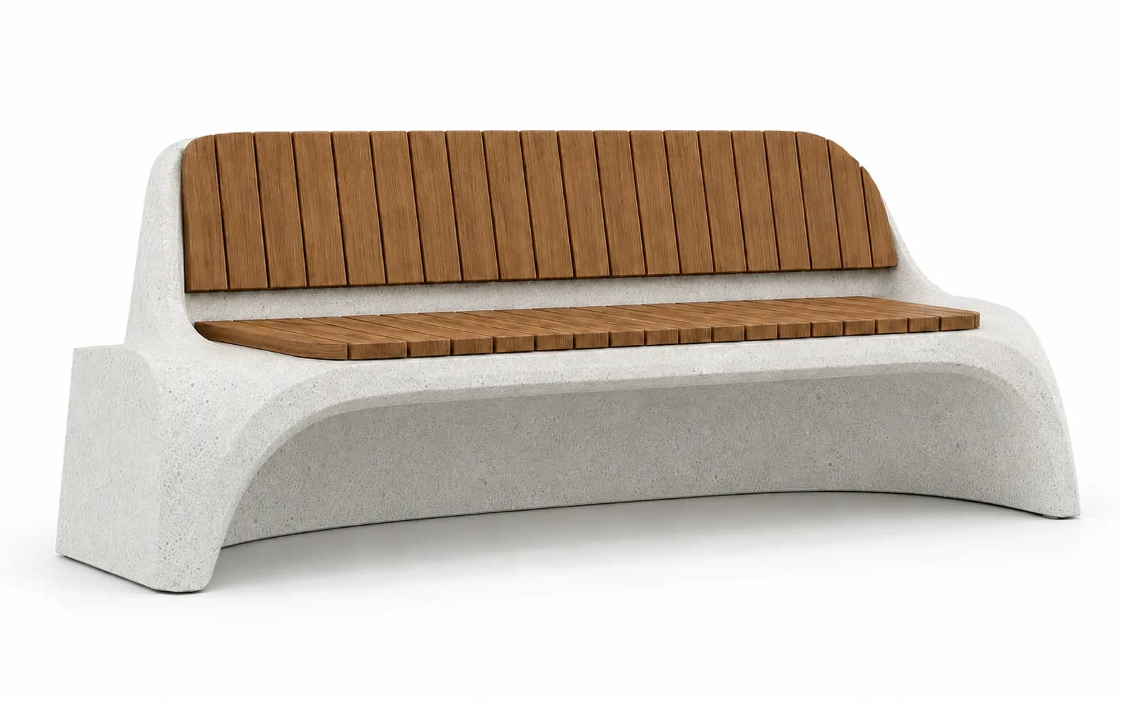 Marea Curved Bench