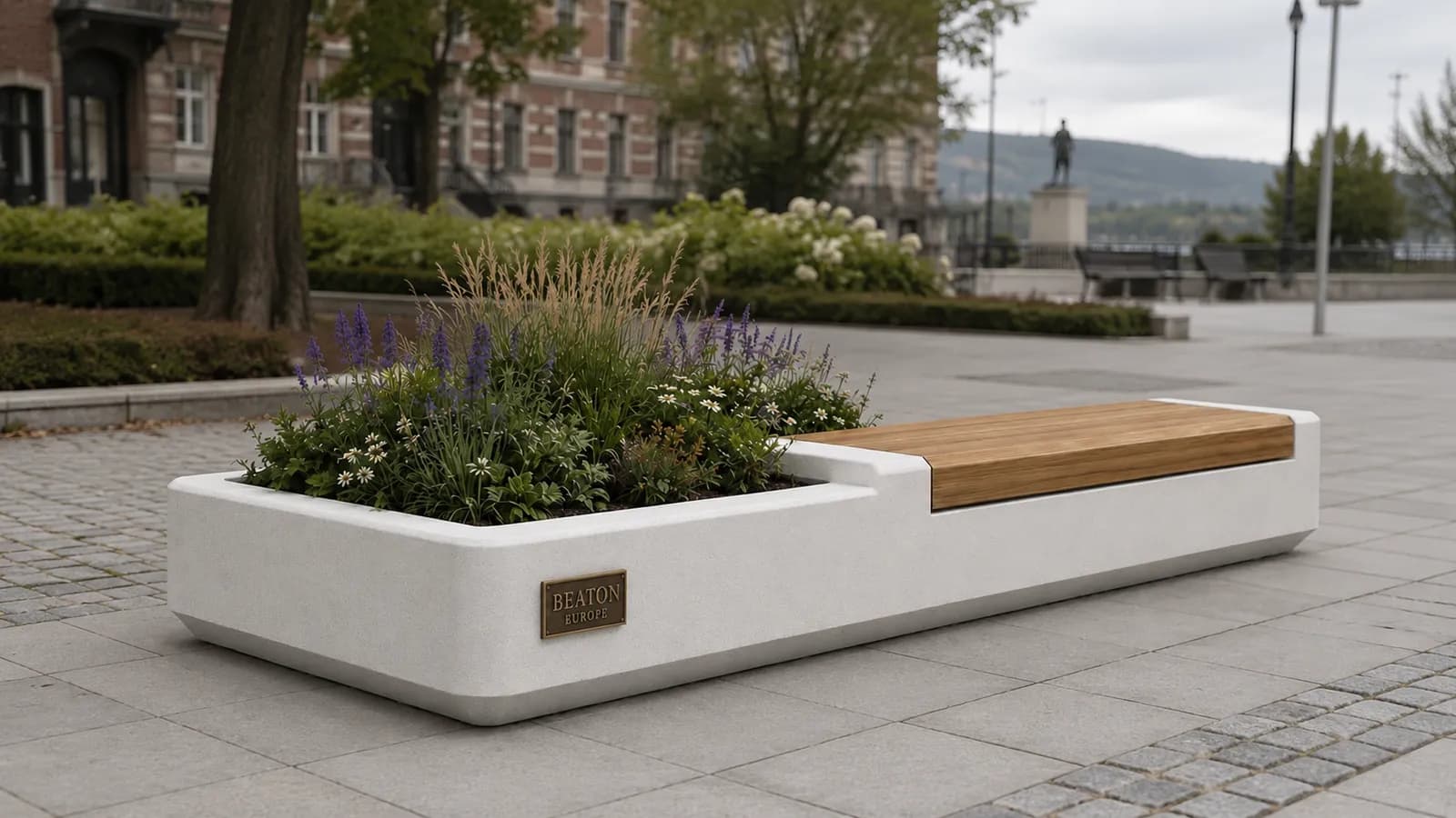 Arvia Planter Seating Unit — 1