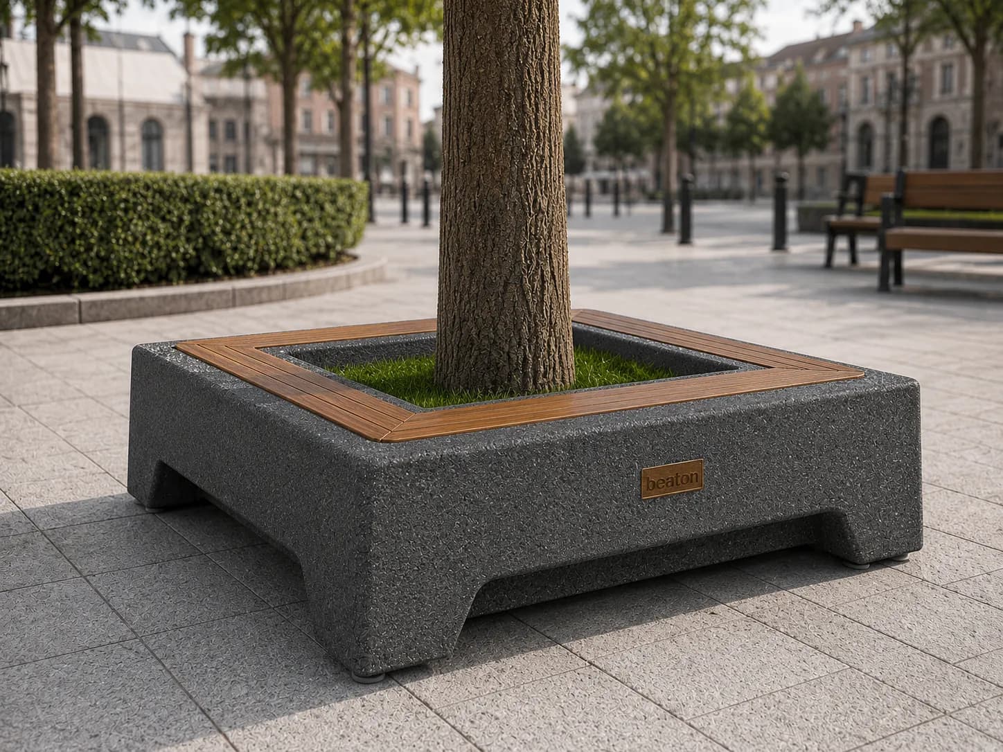 Caven Tree Bench — 1